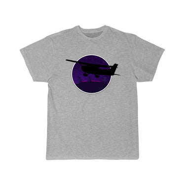 Night Flight with Cessna 172 Skyhawk T SHIRT THE AV8R